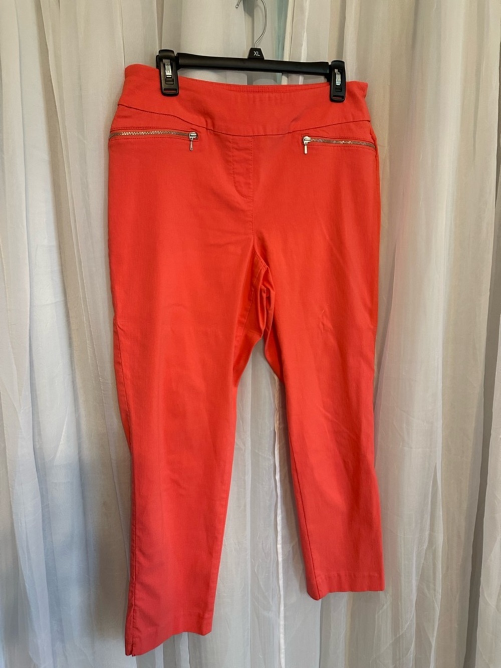 Westbound Coral Stretch Pull-On Pants with Zip Accent size 12 - Picture 1 of 7